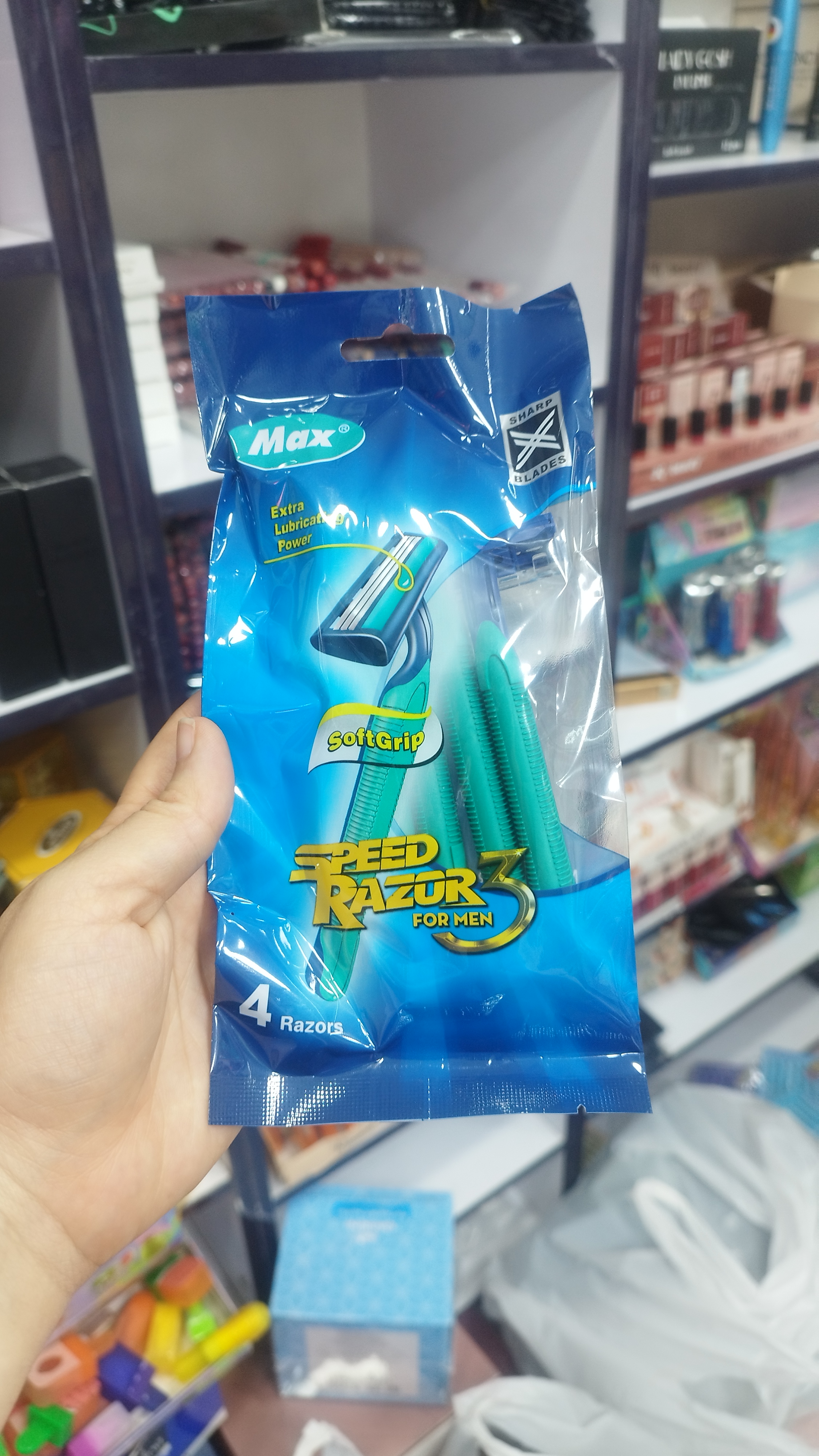 خود تراش بسته ۴ عددی ۳ لبه