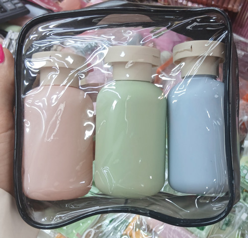 پک مسافرتی سلیکونی سه تایی